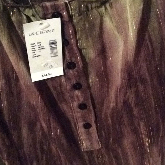 Lane Bryant Women Top Size 14/16 - Picture 2 of 4